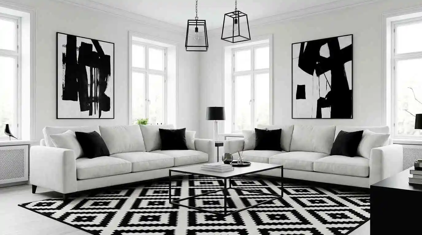 Black and White Home Decor Ideas