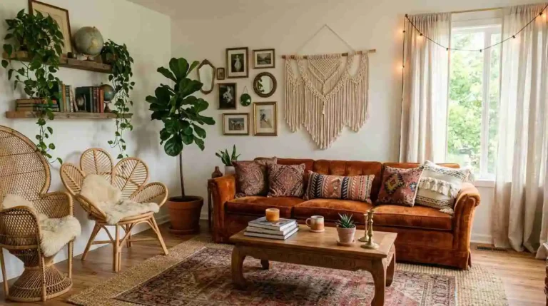 Boho Living Room Decor Ideas