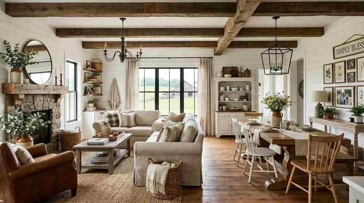 Farmhouse Interior Decor Ideas