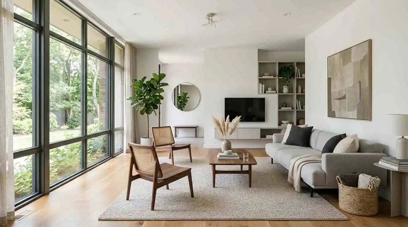 Modern Minimalist Living Room