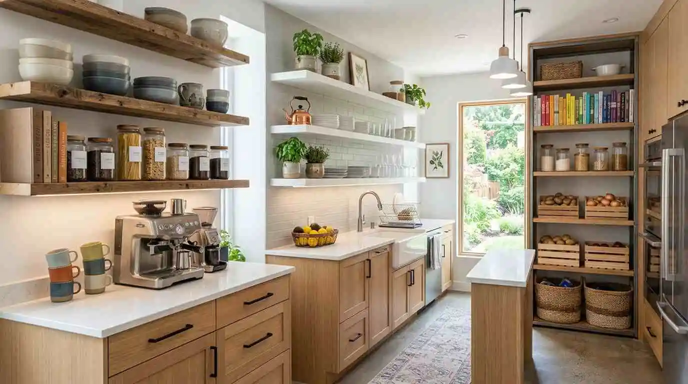 Open Shelving Kitchen Ideas