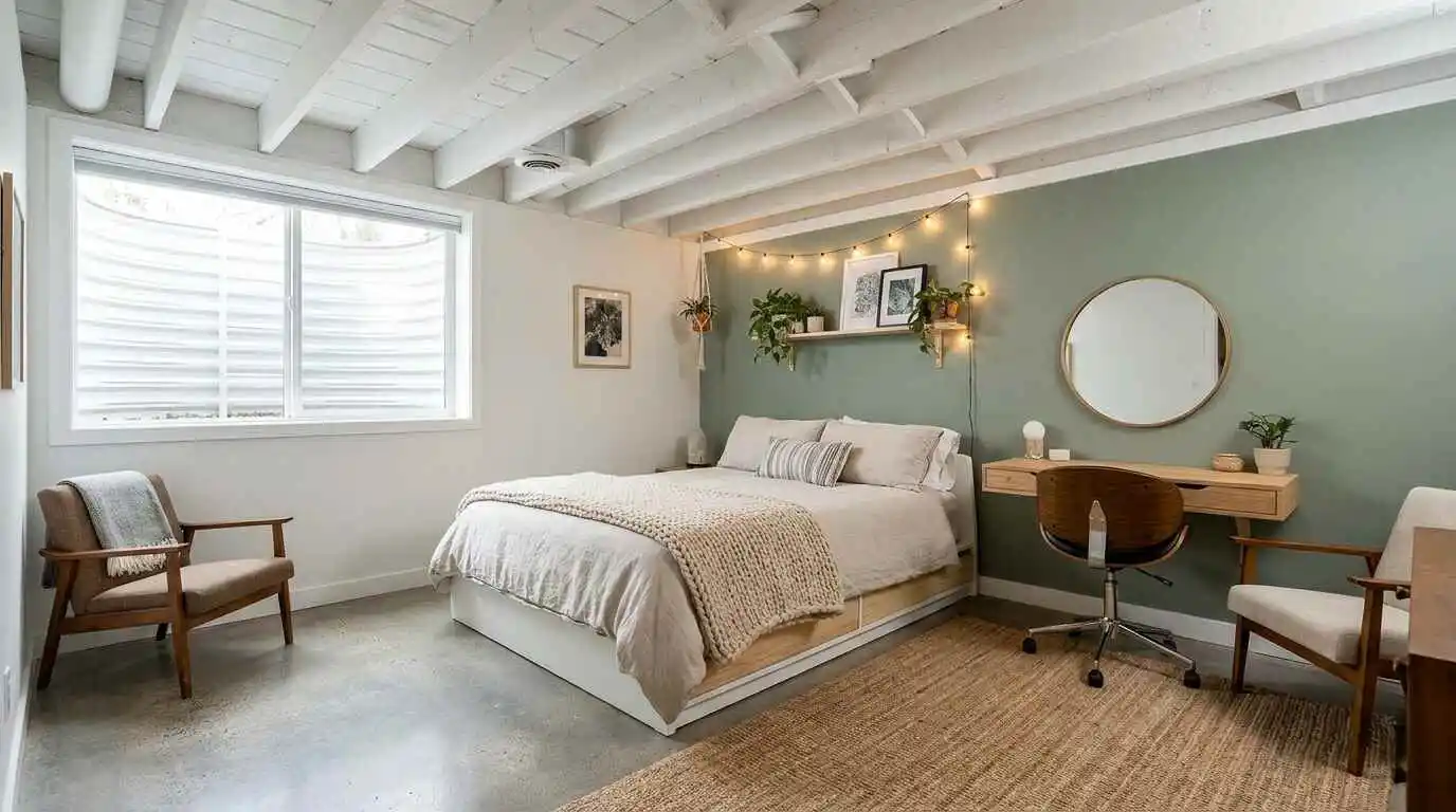 Basement Bedroom Ideas Aesthetic