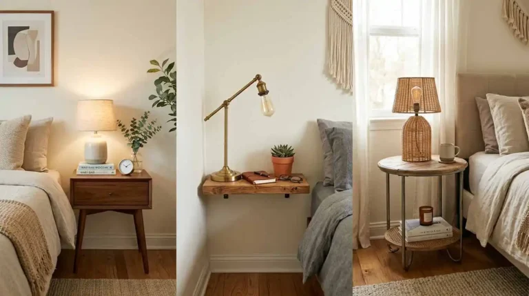 Bedroom Side Table Ideas