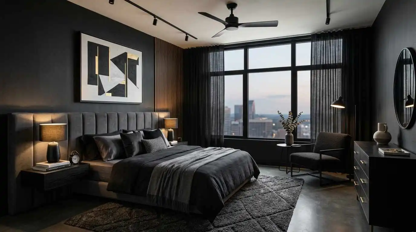 Black Bedroom Ideas