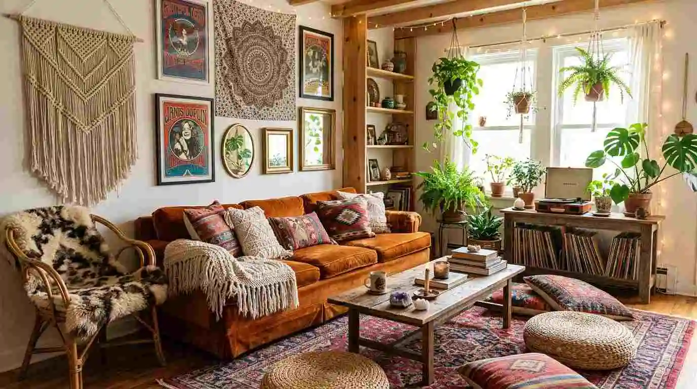 Boho Living Room Hippie