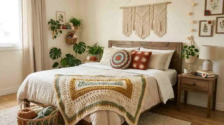Crochet Bedroom Decor Ideas