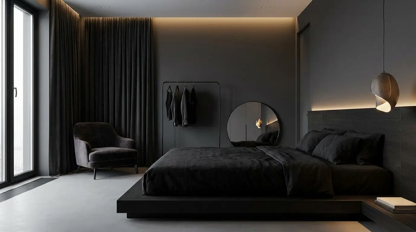 Dark Bedroom Ideas Aesthetic