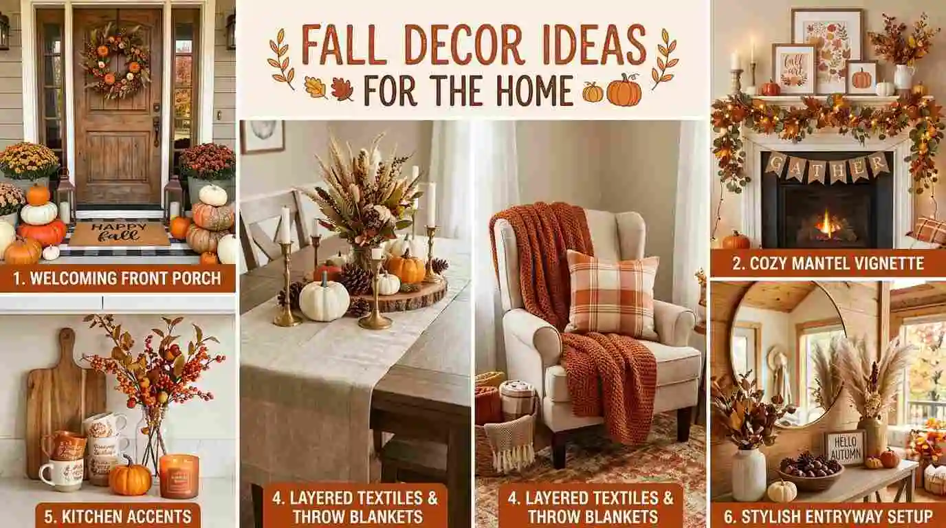 Fall Decor Ideas for the Home
