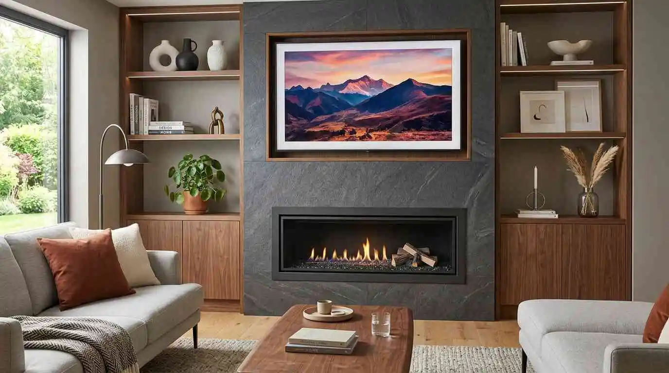 Fireplace Decor Ideas With TV