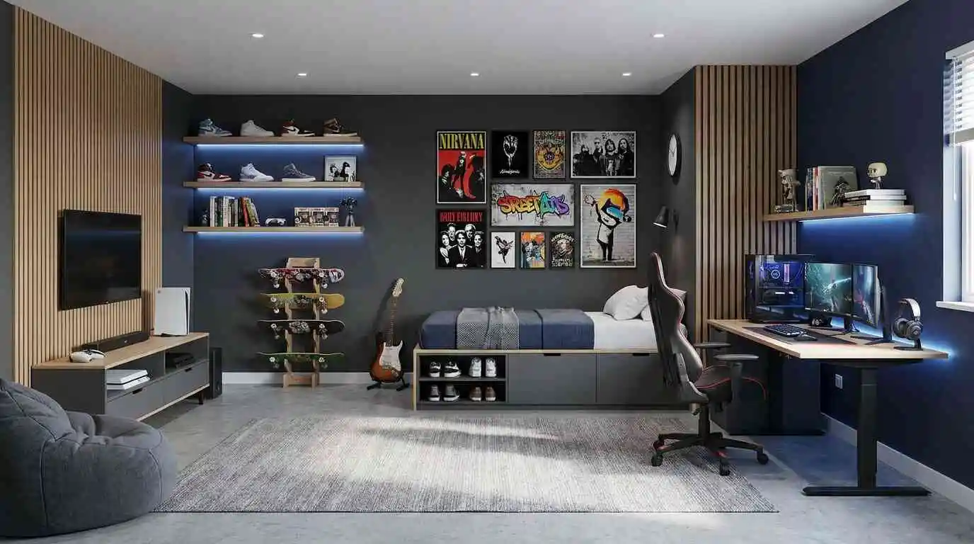 Teenage Boys Bedroom Ideas