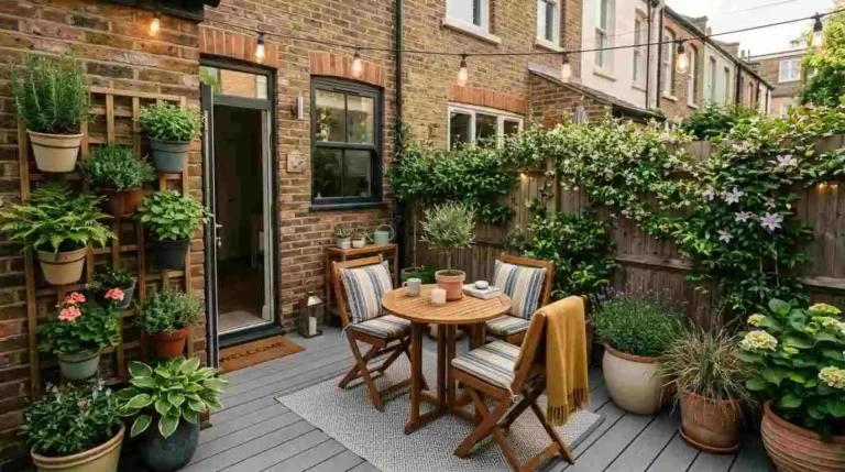 Tiny Patio Ideas Townhouse