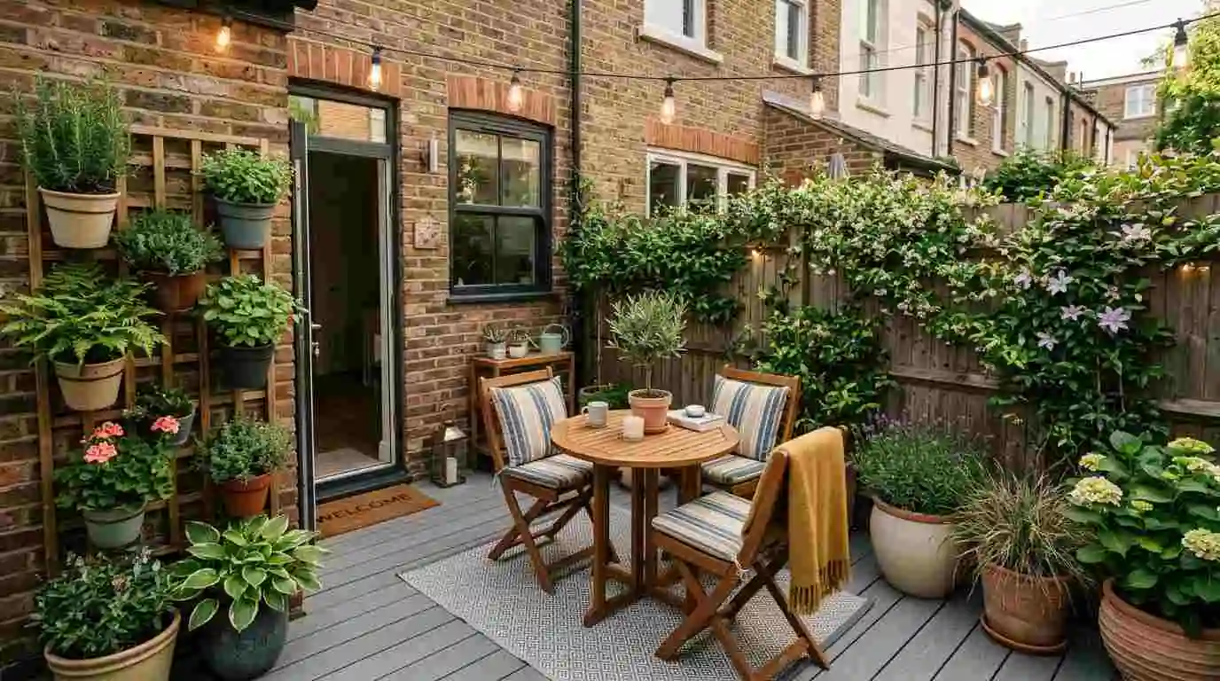 Tiny Patio Ideas Townhouse