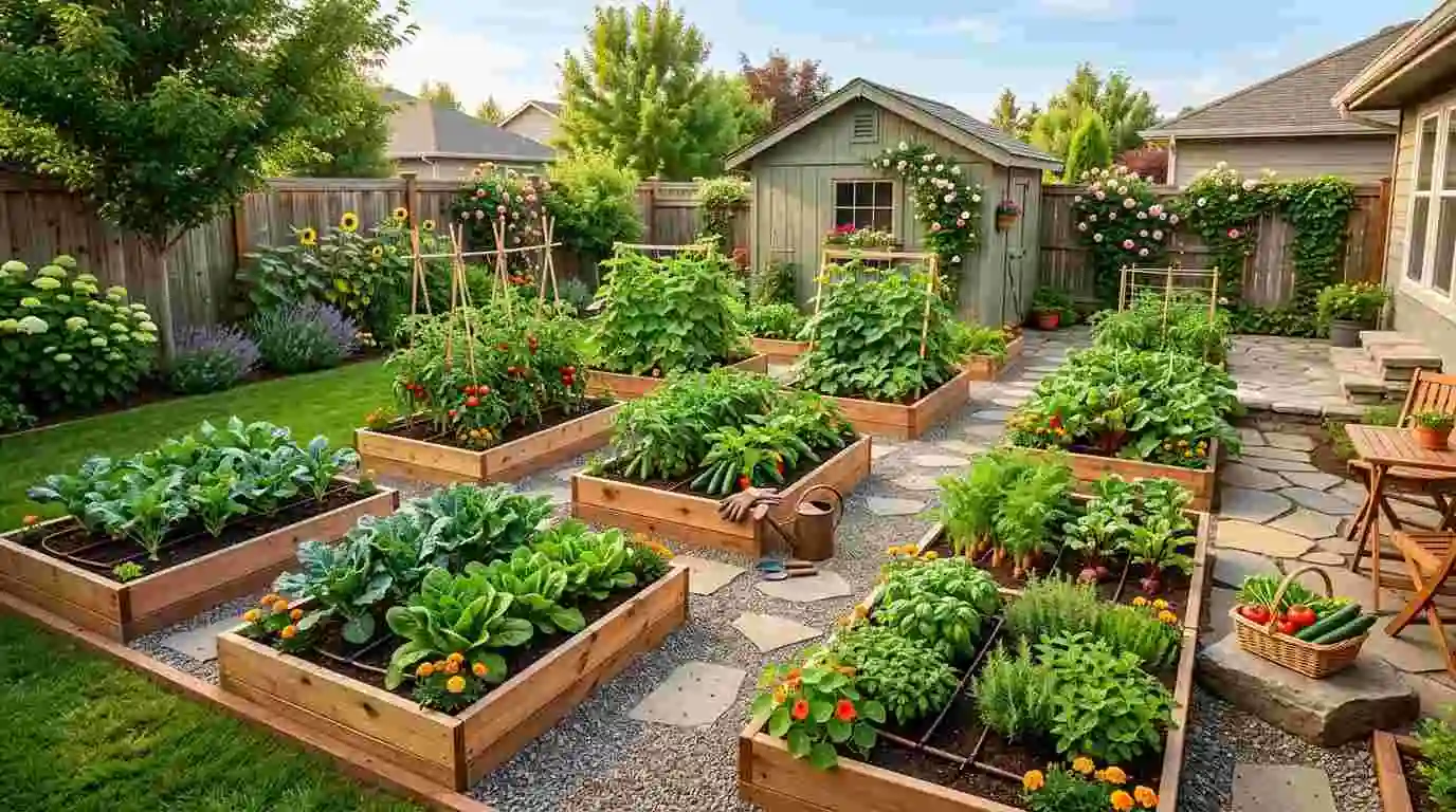 Vegetable Garden Design Backyards
