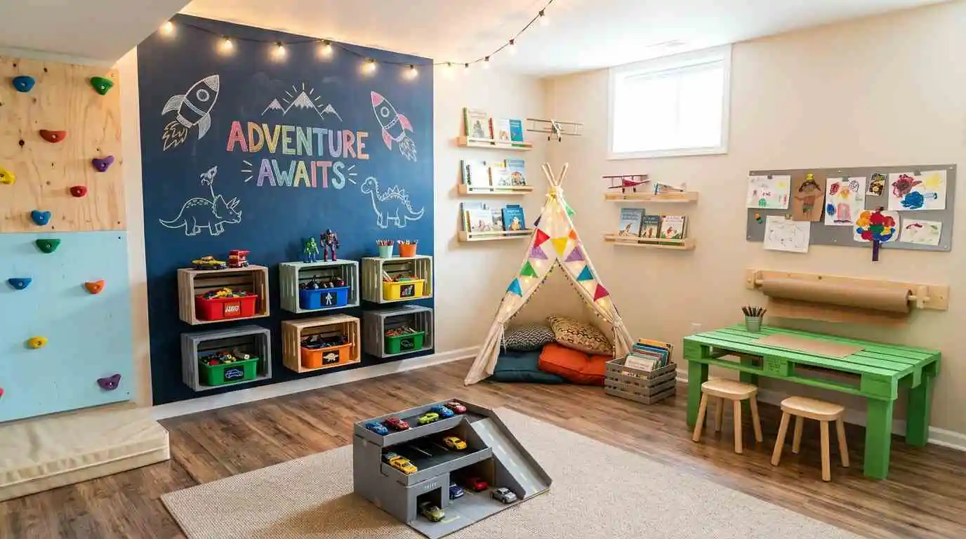 DIY Boys Playroom Ideas